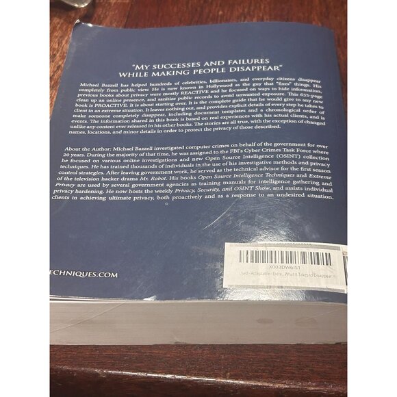 Extreme Privacy What It Takes to Disappear 3rd Edition By Michael Bazzell - Picture 6 of 7